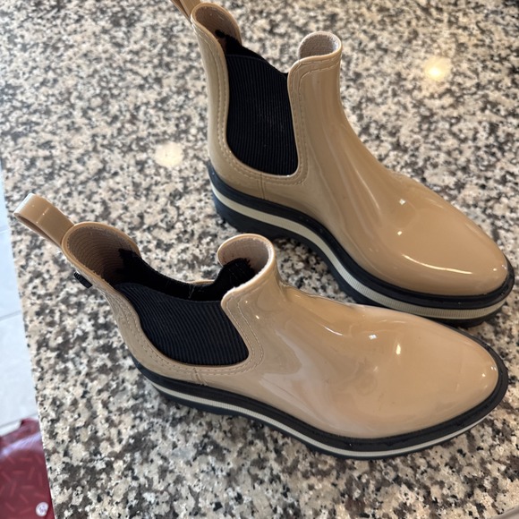 LEMON JELLY JAYDEN SLIP ON WATERPROOF BOOTS SIZE EU38 YELLOW - Picture 3 of 9